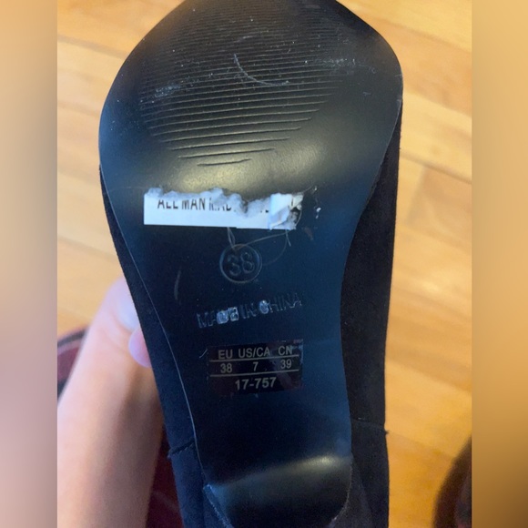 High heel boots size 7 - Picture 6 of 12